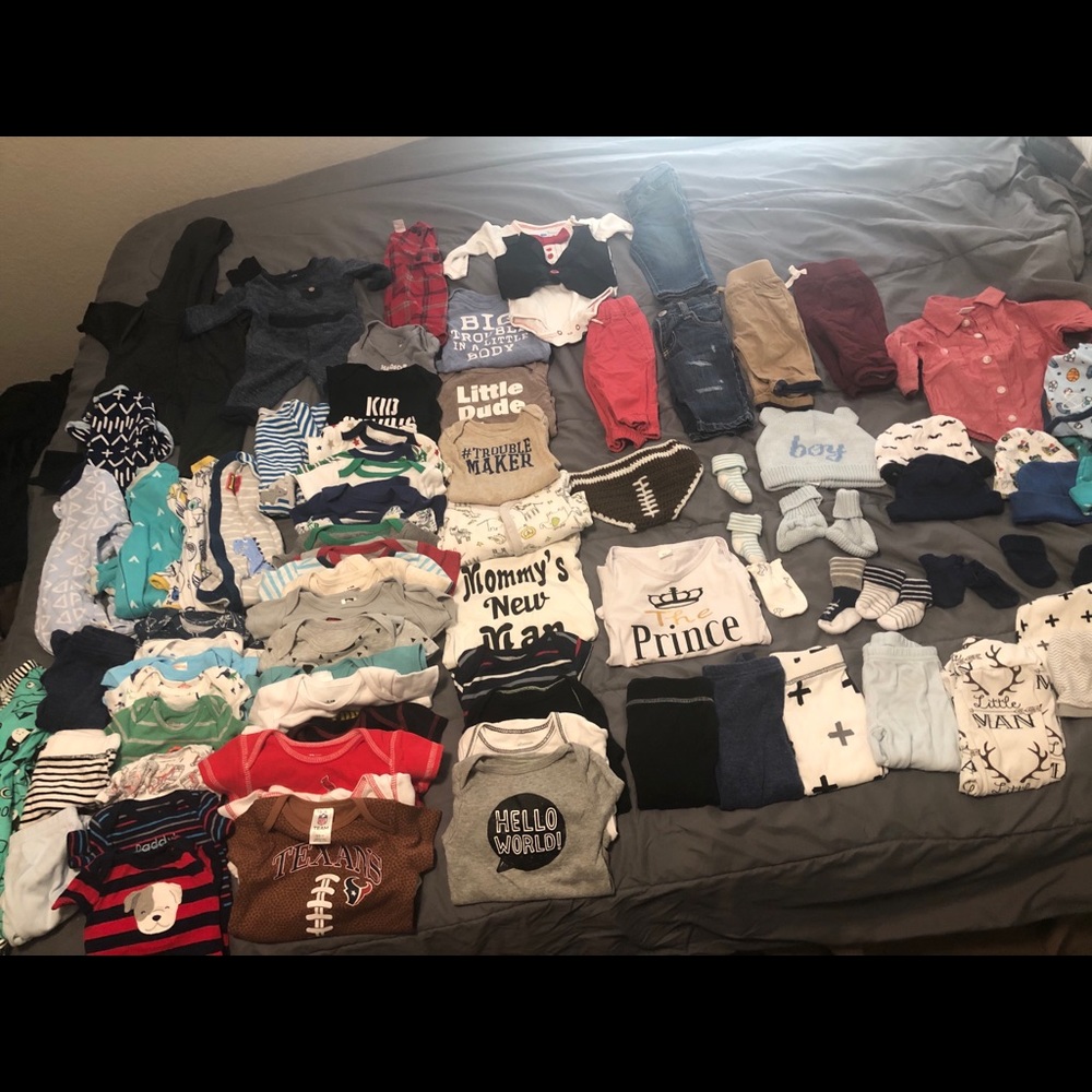 Newborn Boy Bundle N-0/3 months